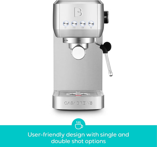 Steam Wand Luxury Coffee Maker